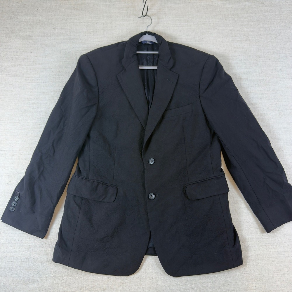 Brooks Brothers 346 Stretch Blazer Navy Blue Two Button Sport Coat Mens